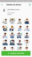 EXO Stickers KPop para Whatsapp capture d'écran 3