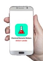 Chemical Elements Stickers Affiche