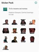 Te lo resumo así nomás Stickers para WhatsApp स्क्रीनशॉट 1