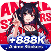 Anime Stickers for Wh icon