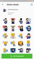 Bobotoh Persib Bandung Stiker WhatsApp スクリーンショット 3