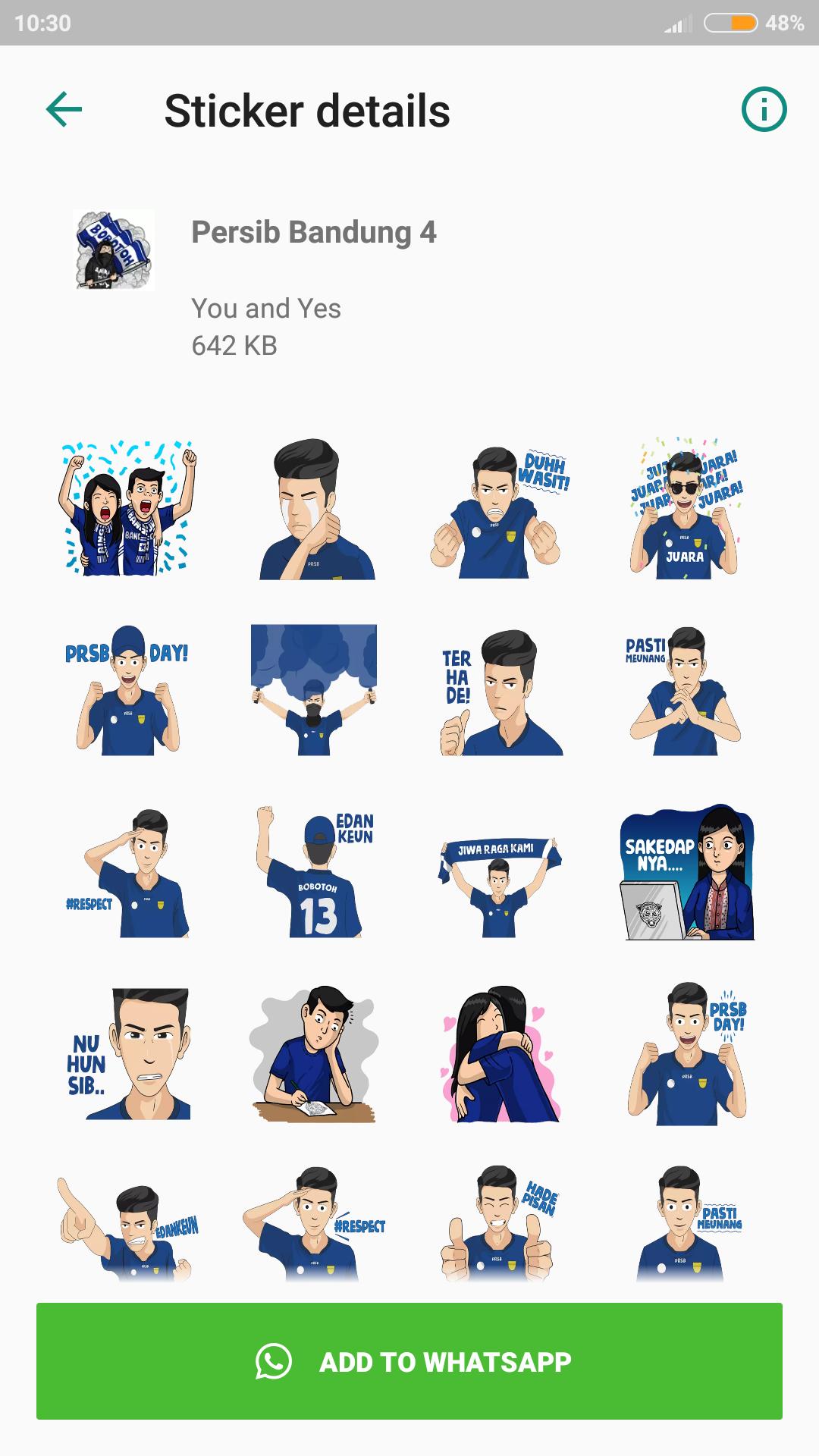 Bobotoh Persib Bandung Stiker Whatsapp For Android Apk Download