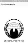 Stickers de Anonymous Hackers Affiche