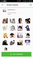 Sticker WhatsApp Death Note screenshot 1