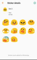 Big Emoji sticker for whatsapp - WAStickerApps скриншот 1