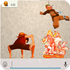 Super Manga Stickers : Free WhatsAnime StickerApps icono