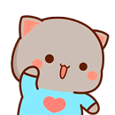 Stickers Mochi Peach Cat APK