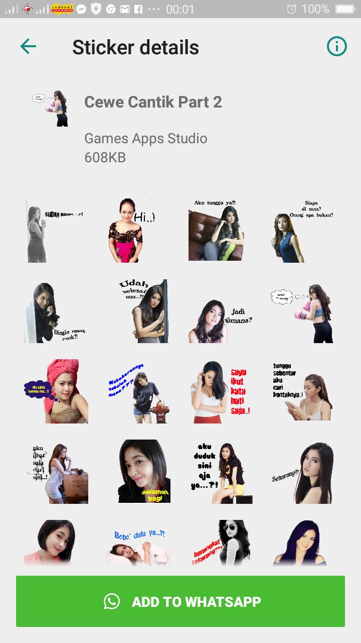 28 Ide Sticker  Whatsapp  Dewasa Terkeren Lokerstiker