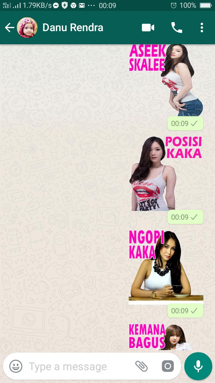 29 Buat Stiker Wa Wanita Cantik  Terbaru Quotestops