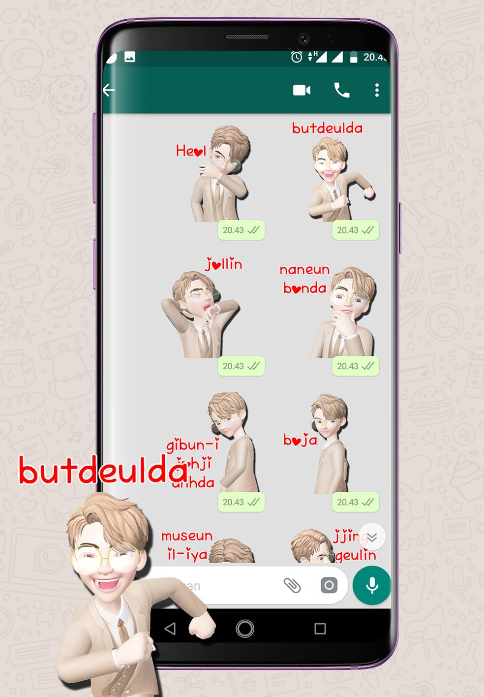 Oppa Korea Wastickerapps Terbaru For Android Apk Download