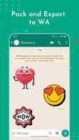 برنامه‌نما WA Sticker Maker عکس از صفحه