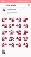 Aisyah Muslimah Sticker 截图 1