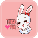 WAStickerApps - Cute Bunny Sti APK