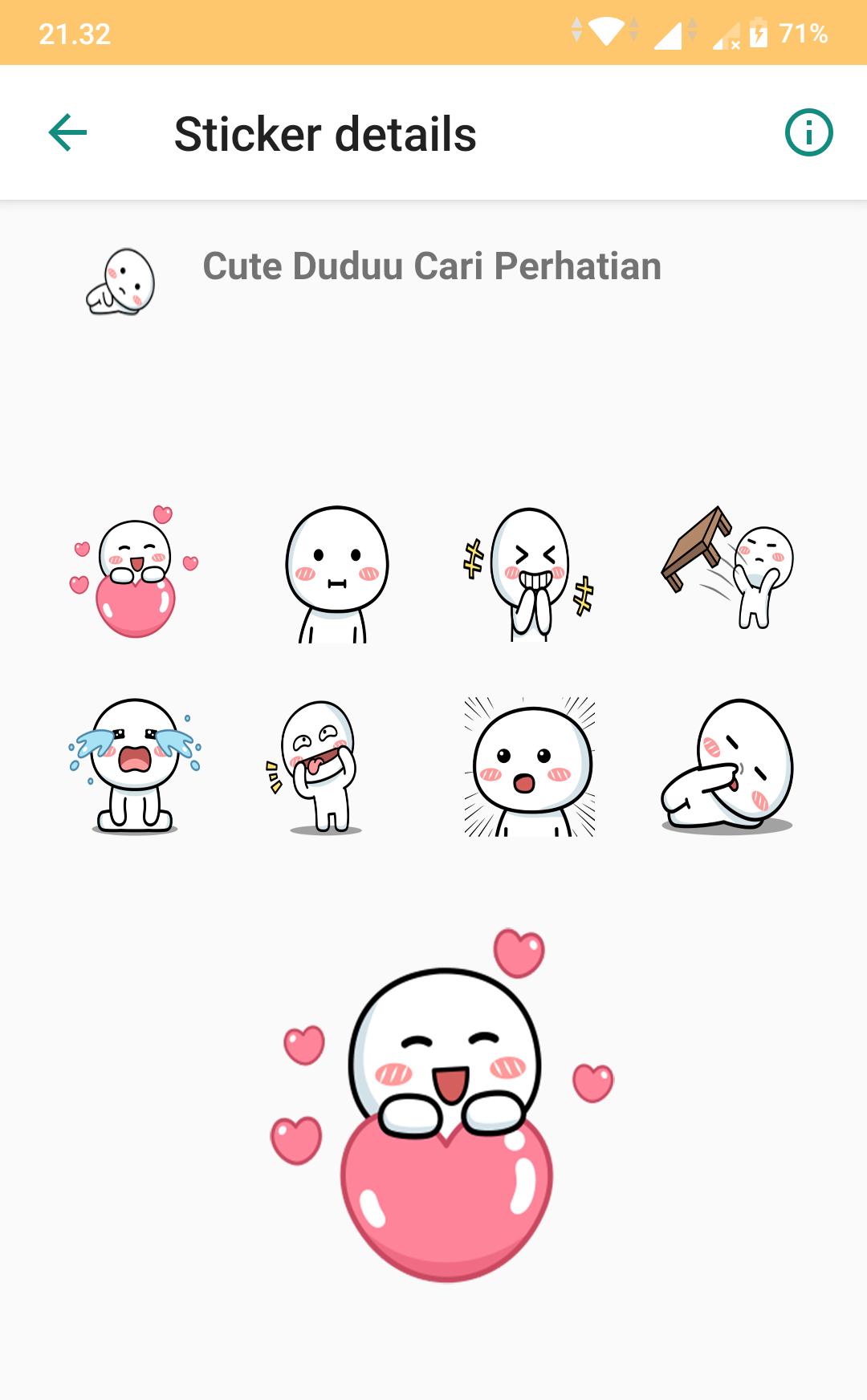 Cute Duduu Stickers For Android Apk Download