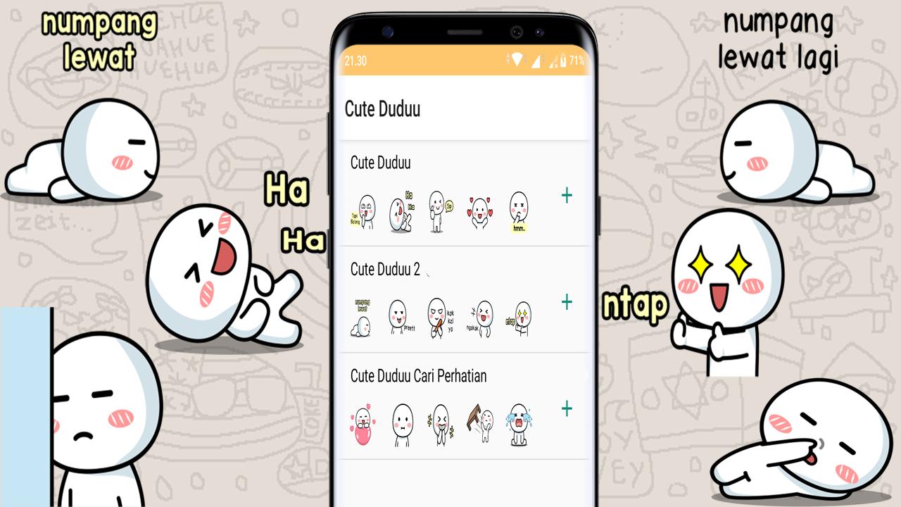 Cute Duduu Stickers For Android Apk Download