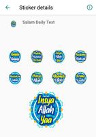 3 Schermata WASticker Islamic Text