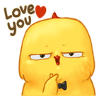 Love Bird Stickers ikona