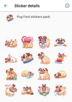 Pugsly The Dog Stickers screenshot 2