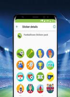 Football Stickers Affiche