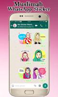 WA Sticker Wanita Muslimah screenshot 1