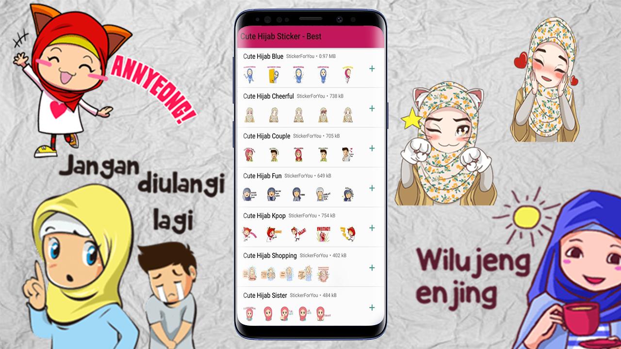 Stickers Hijab Lucu Gemesin For Android Apk Download