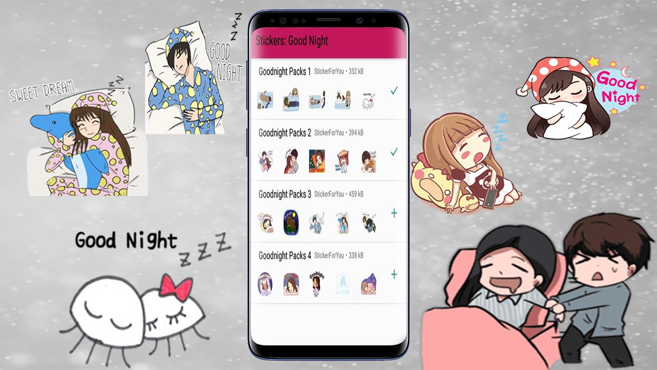 Stickerapps Good Night Sticker For Android Apk Download