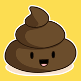 Funny Mr Poo Stickers icon