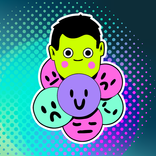 Autocolantes psicodélicos