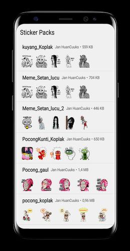 Stiker Hantu Kocak For Android Apk Download