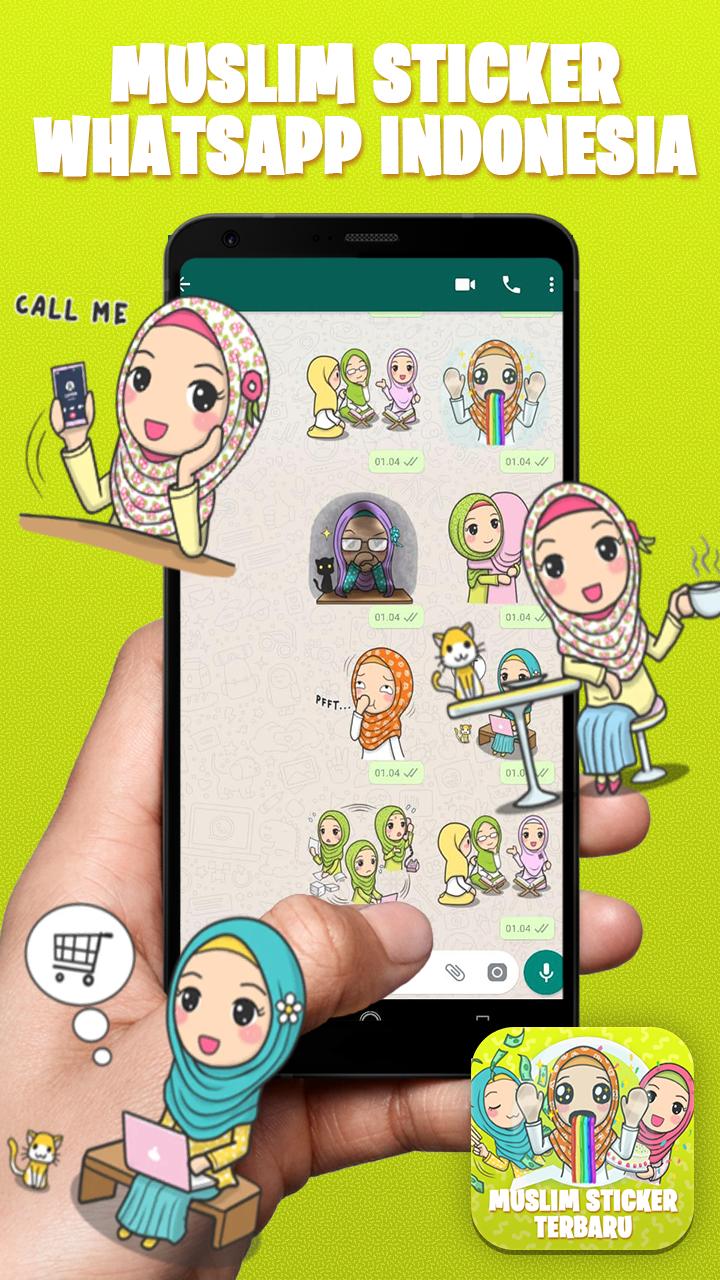 Muslimah Lucu Sticker Wastickerapps For Whatsapp For Android Apk