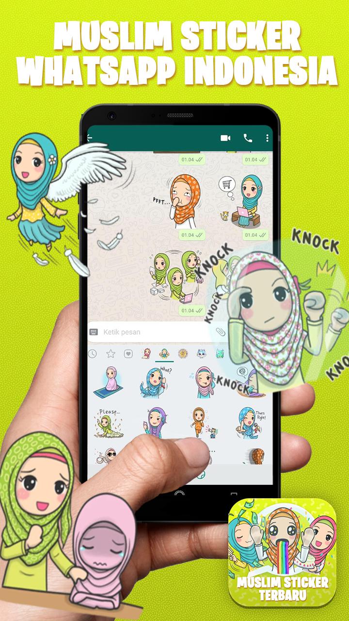 Muslimah Lucu Sticker Wastickerapps For Whatsapp For Android Apk