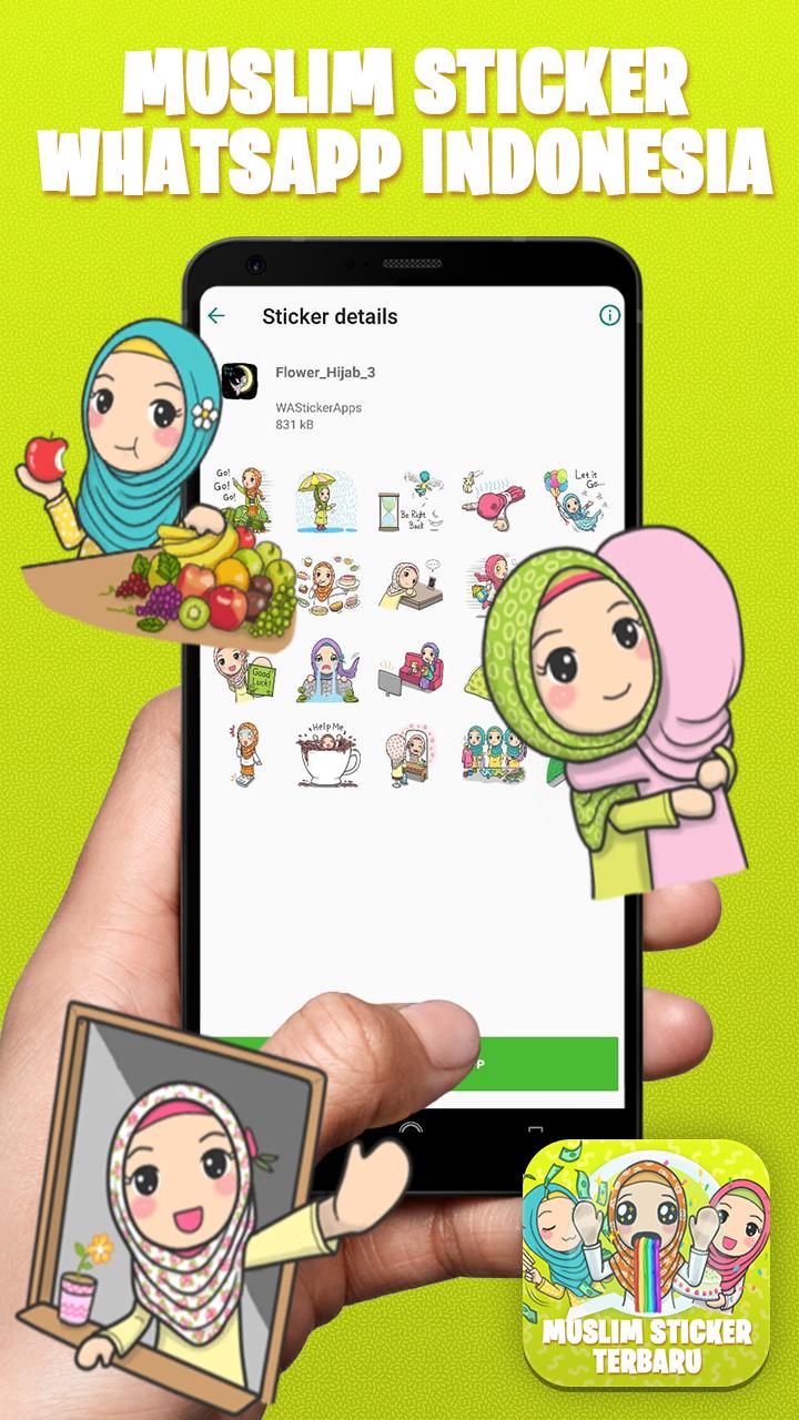 Muslimah Lucu Sticker Wastickerapps For Whatsapp For Android Apk