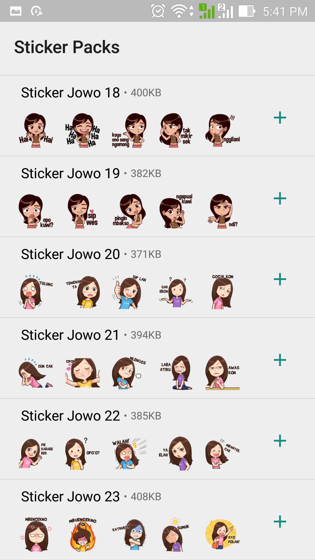 Sticker Jowo Lucu For Android Apk Download