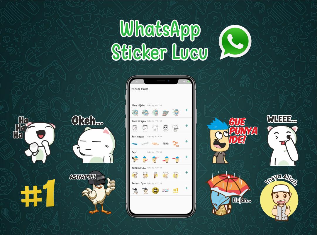 Wasticker Lucu Kumpulan Whatsapp Sticker For Android Apk
