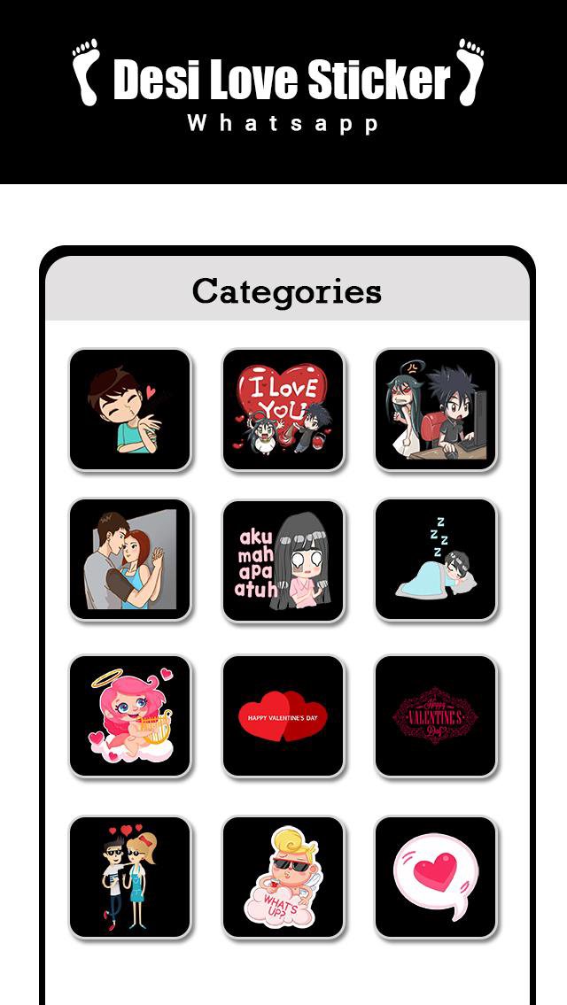 Desi Love Sticker for Whatsapp(WAStickerApps) APK للاندرويد تنزيل