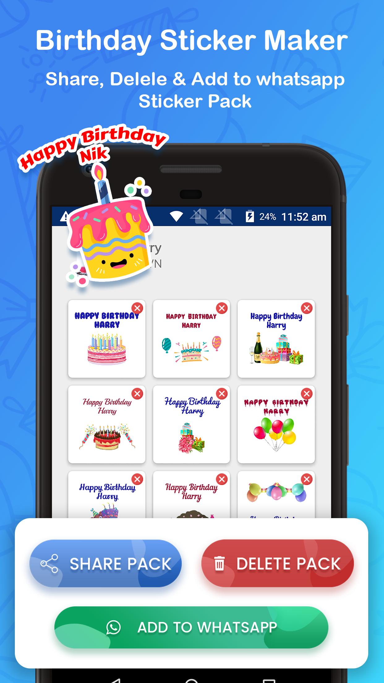 Wa Stickers With Name Maker Birthday Stickers For Android - roblox username maker Wa Stickers With Name Maker Birthday Stickers For Android - roblox username maker