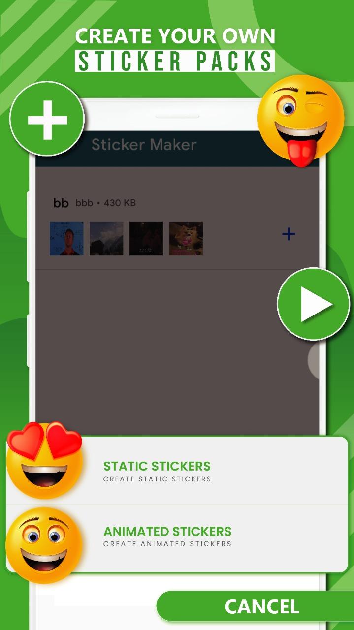 Animated Sticker Maker for WA : WAStickerApps 2021 для Андроид