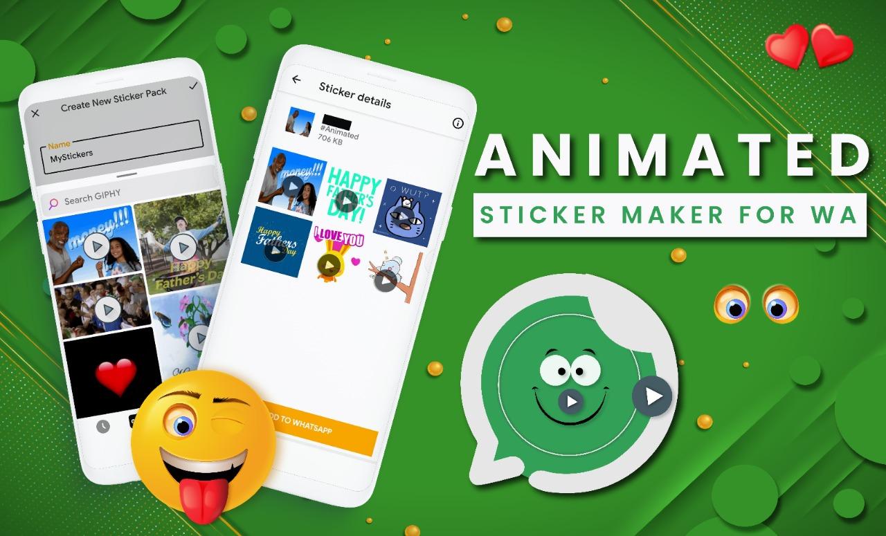 Animated Sticker Maker for WA : WAStickerApps 2021 для Андроид