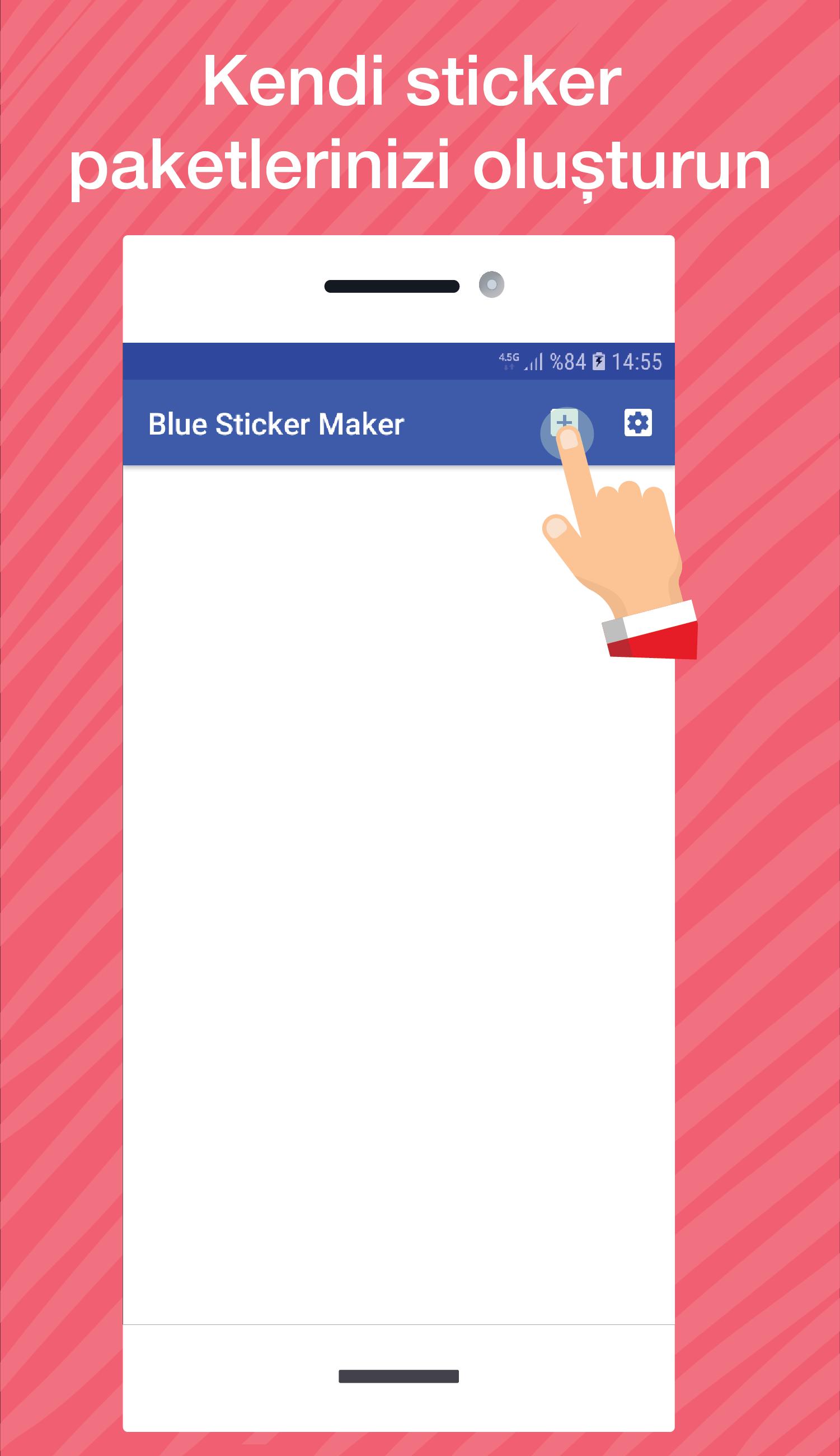 Blue Sticker Maker For Android Apk Download