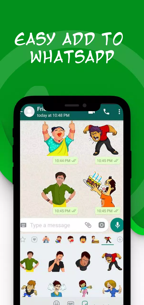 How to make gif stickers on whatsapp? 