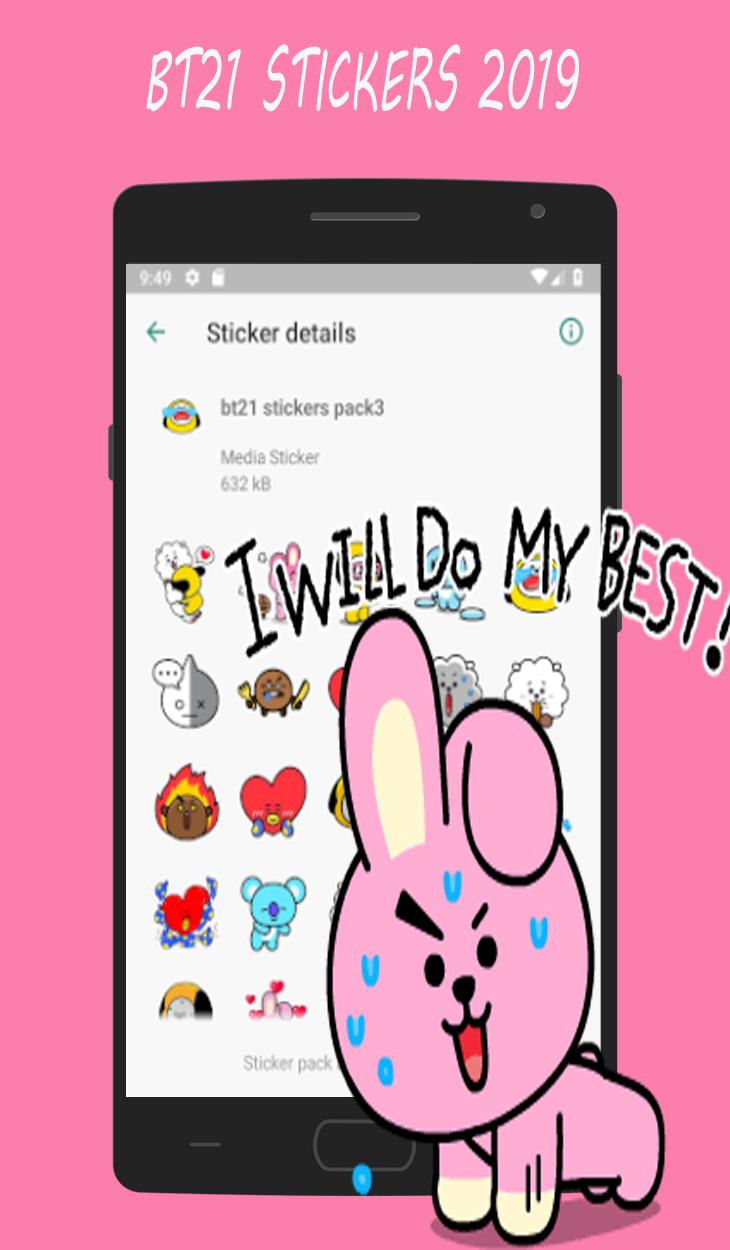 Stickers Bt21 Wastickerapps For Android Apk Download
