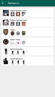 R6 Siege & Popular Games Stickers for WhatsApp 截圖 1