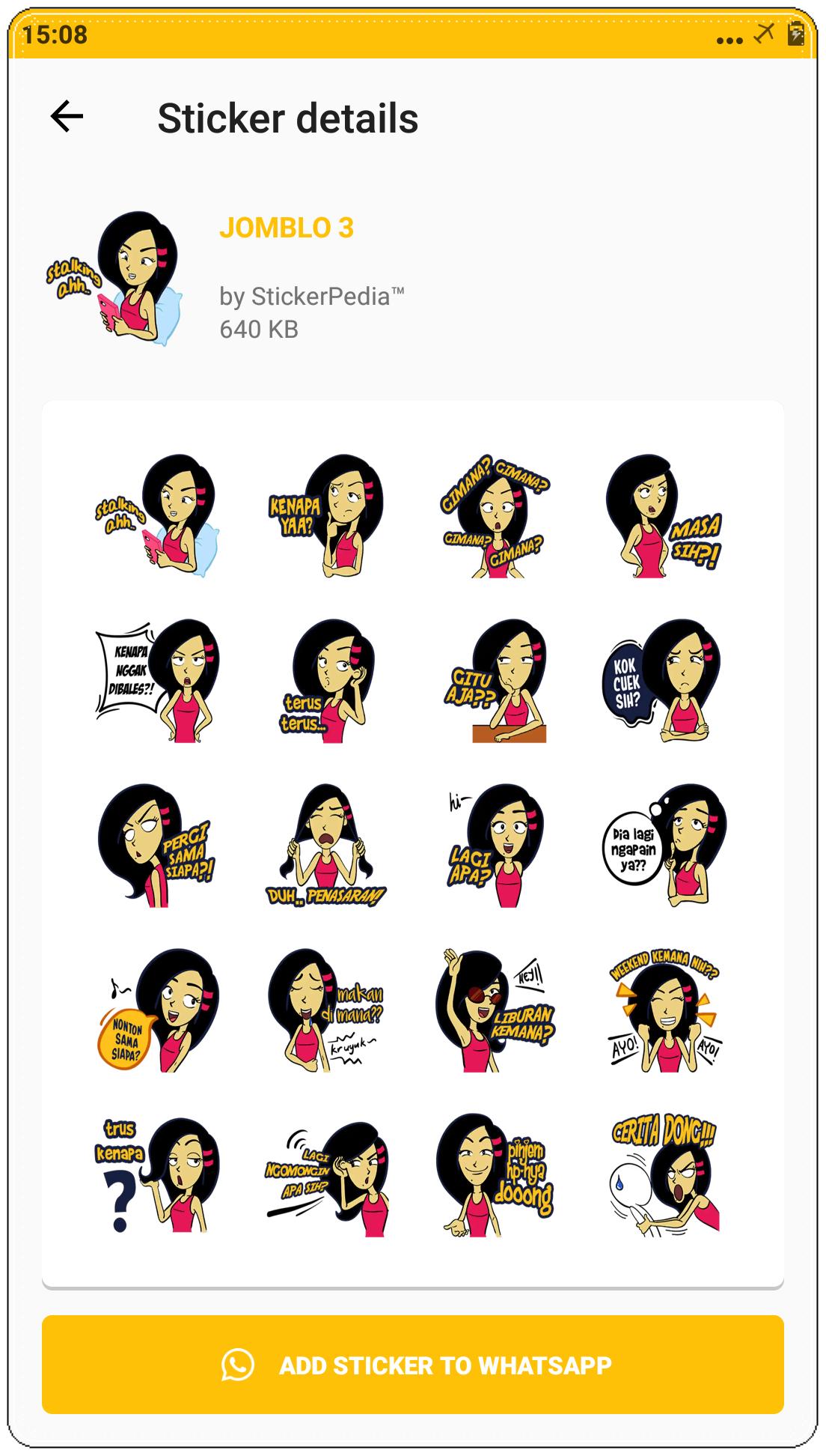 Stiker Jomblo For Whatsapp For Android Apk Download