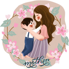 Icona Mother's Stickers For WhatsApp