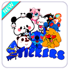 Cartoon Stickers - WASticker icône