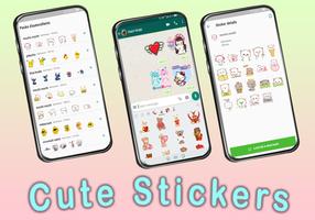 Cartoon Stickers - WASticker syot layar 3