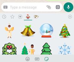 Christmas Stickers for WhatsApp captura de pantalla 1