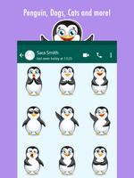 Cute Animal Stickers for WhatsApp, WAStickerApps capture d'écran 2