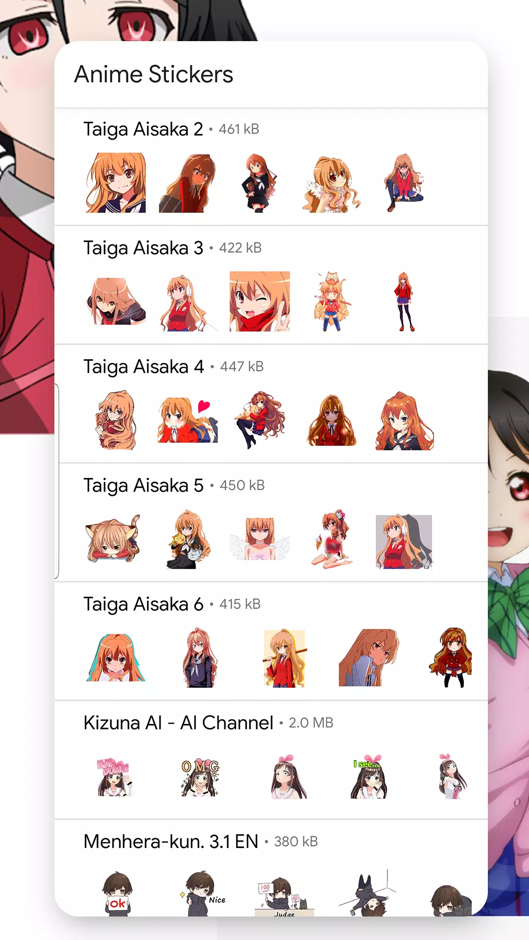 Stickers de Animes para WhatsApp - WAStickerApps Apk Download for Android-  Latest version 1.1- com.mystickersanime