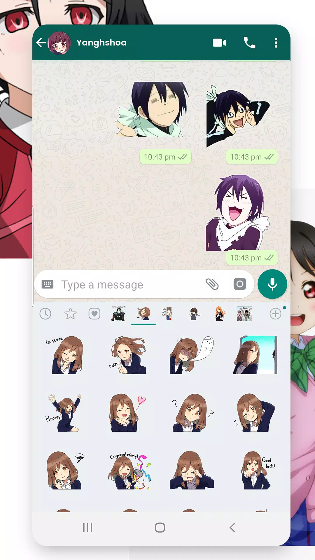 Stickers de Animes para WhatsApp - WAStickerApps Apk Download for Android-  Latest version 1.1- com.mystickersanime